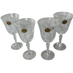 Cristal DArques Longchamp Crystal Wine Goblets Set Of 4